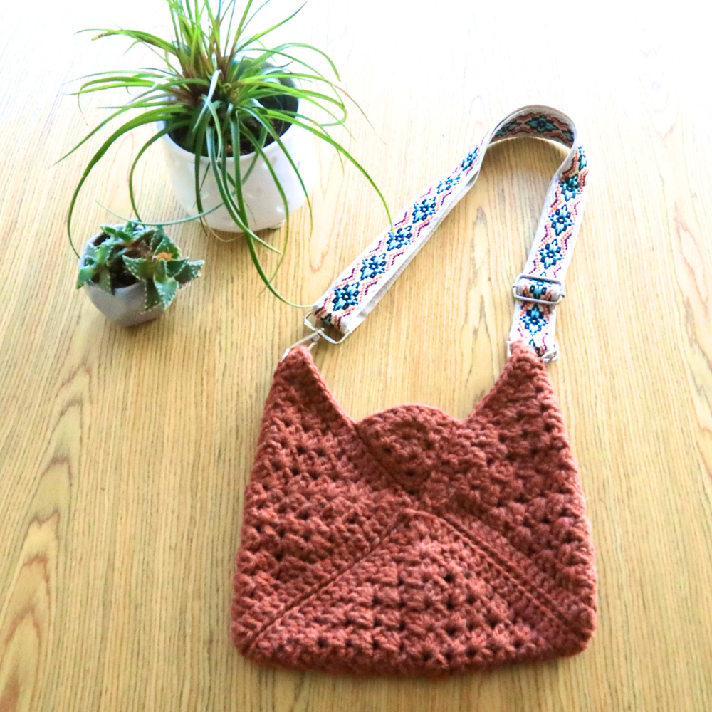 a crochet bag
