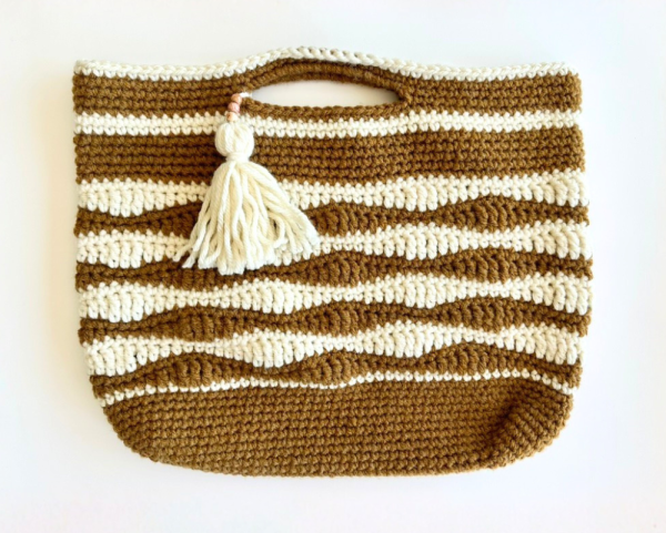 a crochet bag